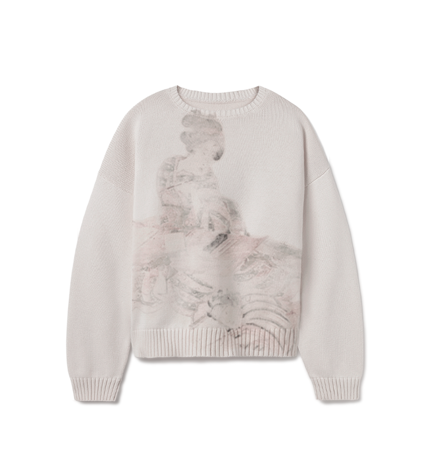 WOODBLOCK KNIT SWEATER