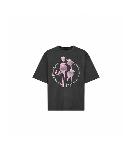 SOCIETY'S OPIUM BLACK T-SHIRT