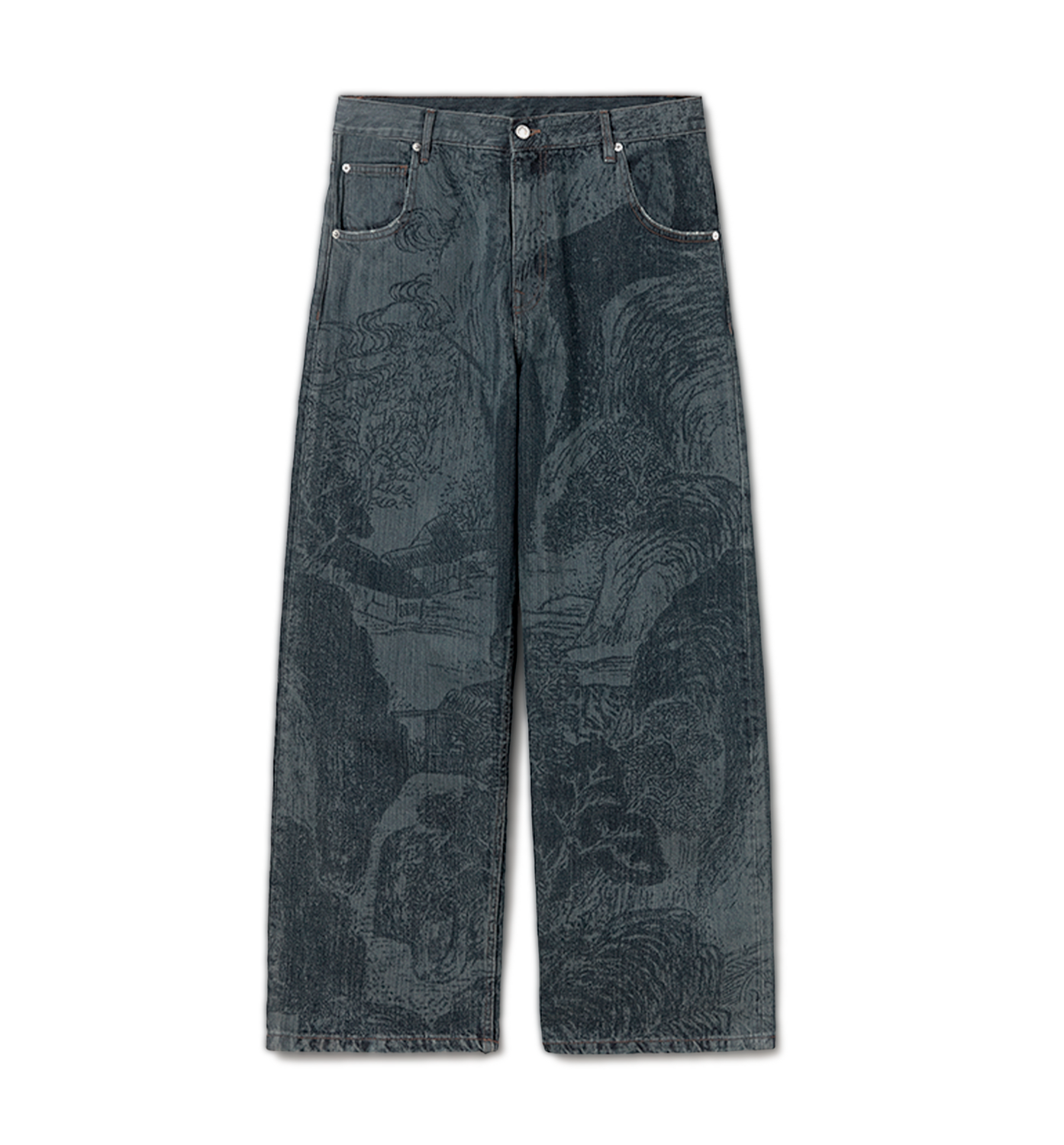 LASER SELVEDGE DENIM JEANS